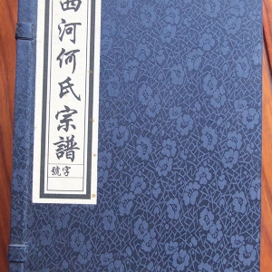 西何何氏宗谱