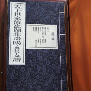 孟氏湖北枣阳支谱