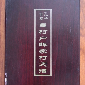 孔氏薛家村支谱